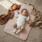 Portable Diaper Changing Pad - Soft And Easy To Clean Diaper Changing Mat For Ba