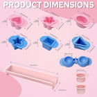 8 Pcs Cake Pop Mold Set With 8 2-inch Tray cake Pop Cutter