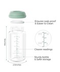 Momcozy Baby Bottle Wide-neck Bpa Free 11oz Milk Storage Feeding Essential 4pk