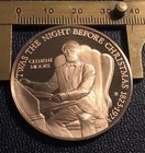 Clement Moore    twas The Night Before Christmas Coin Medal