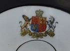 Vtg British Royal Crest Teacup  Saucer Uk Coat Of Arms  dieu Et Mon Droit 
