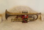 1940s Fe Olds   Sons Ambassador Brass Trumpet Cornet W Hard Case