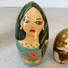 Russian Dolls Nesting Wooden Matryoshka Fairytale Folklore Tsarevitch Ivan Wolf