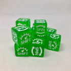 36x Gaslands Dice - 12x Red 12x Blue 12x Green - Skid handling Dice 16mm