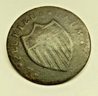 1787 New Jersey Copper Colonial Coin Trident Shield