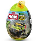 Max Dino Adventure 238 Piece Brick Set Dinosaur Raptor Force Dinosaur Egg-new 