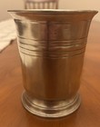 Match Pewter Tumbler  Medium 4 75 Inches Tall  Made In Italy