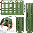 4 Pack Tree Trunk Protector Extendable Plant Guard Protectors 15  X 10  Tree Wra