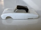 Atlas aurora 1961 Ford Thunderbird Ht Ho Slot Car Body Only White black  early 