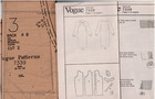 The Vogue Woman Uncut Sewing Pattern 7339 Size 8  10  12 Misses And Petite Dress