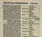 Antique 1489 Opera Libretto Page Script Johannes Gerson Music Incunabula