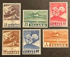 Travelstamps  Iceland Stamps Scott  246-251 Mint Og Nh Helka Eruption