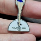 Jaycees New Jersey Atlantic City Miss Illinois Light Skin Red Hair  78 Pin