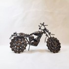 Handmade Recycled Metal Art Motorcycle Model Collection Motorbike Sculpture Toy