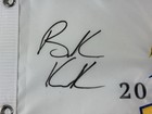 Brooks Koepka Signed Autographed 2018 Pga Championship Golf Pin Flag Bas Coa