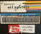 Vtg  Grumbacher  new York  Nos Brilliant Color Artist Oil Pastels  2 Sets Of 24