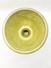 Vintage Mccoy Pottery Floraline Pedestal Planter   433 Matte Avocado Green Vase