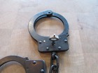 American Munitions Co  Fond Du Lac  Wis  Military Issue Handcuffs With 2 Keys