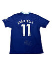 Joao Felix Signed Chelsea Blue Soccer Jersey  pia 