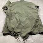 Vintage 60s Vietnam M-65 Arctic Liner Fishtail Parka Jacket M Od Green Army 70s