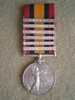 Queen s South Africa Medal To Trooper Blackmore  South Africa Light Horse