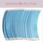 36 Pcs Wig Tape Double Sided Lace Front Tapes For Wigs   Waterproof Strong Hold