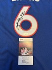 Julius Erving Signed Autographed Philadelphia 76ers Jersey Jsa Coa Dr J Hof Nba