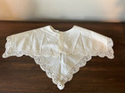 Annie Vintage Detachable Collar Bib Lace Ivory White Woolworth Clothing Nos