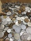Lot Of 100 Mixed Assorted Vintage World International Coins - Starter Kit   