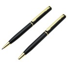 Stainless Steel Ballpoint Pen Ball Point Writing Pen Student Stationery Retro