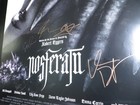 Nosferatu Multi Signed Autographed 27x40 Poster Dafoe Hoult Rose Depp  2 Bas Loa
