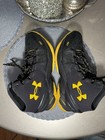 Under Armour Curry 2 Black Knight Basketball Shoes 11 5 Pre Owned
