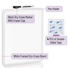 Mr  Pen- Dry Erase Board  14    X 11    With A Black Dry Erase Marker  Sma