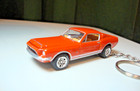 1968  Ford Shelby Mustang Gt 500 Kr New Keychain Coral  Key Ring Diecast 1967 68