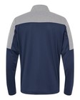 Adidas Golf Men s Lightweight Quarter-zip Colorblock Golf Pullover Navy Size Xl