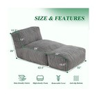 Hobestluk Big Bean Bag Lounger Chairs Large Beanbag Chair For Adults Bean Bag   