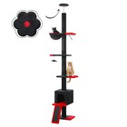 Pawz Road Cat Tree Tower Scratching Post Floor To Ceiling Cat Scratcher Condo
