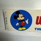 Vintage Wdp Walt Disney World The Vacation Kingdom Of The World Bumper Sticker