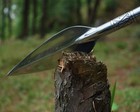 Spring Steel Combat Spear Knife Handmade Hunting survival Blade   Tactical Too