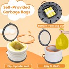 Portable Toddler Potty Training Seat     Foldable Travel Toilet For Kids