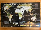 National Geographic Map - Poster The World s Forests Decades Of Loss And Change