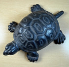 Cast Iron Turtle Doorstop - Vintage