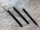 Brass Silver Head Walking Cane Vintage Solid Wooden Black Designer Stick Gift