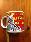 Ringling Bros Barnum   Bailey Circus Clown Mug 1988 Collectible Animals Memories
