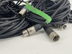 Lot Of 17 Pro Audio Microphone Cable Xlr Trs Vrt Pro Audio Studio Stage Cables