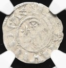 Crusaders Antioch Bohemond Iii 1163-1201 Ad  Denier Knights Templar Coin  Ngc Vf