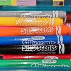 Crayola Silly Scents Multicolor Scented Markers Set With Blue Storage Case