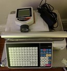 Bonvoisin Label Printing  Scale 33lbs Price Scale With Label Print Barcode Scale