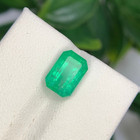 7x5 Mm Natural Zambia Emerald 1 03 Carat Octagon Cut Loose Gemstone For Jewelry