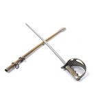 Vtg Wwi Ww1 Italian Royal Cavalry Officer Sword Saber Miniature Letter Opener